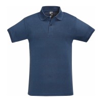 POLO PIQUÉ M/M 3 BOT PERFECT MEN 11346 DENIM